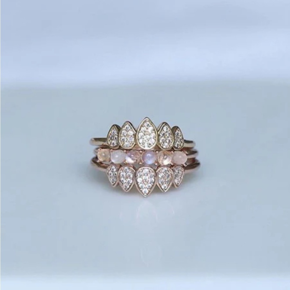 Melanie Auld Elegant Teardrop Ring